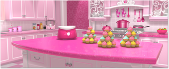 barbie kitchen cartoon