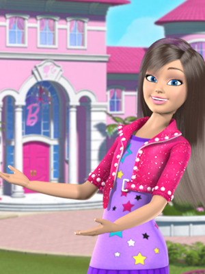 barbie dreamhouse with slide