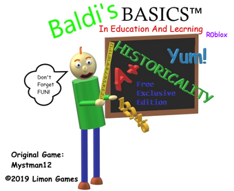 Roblox Baldi Basics Game Free