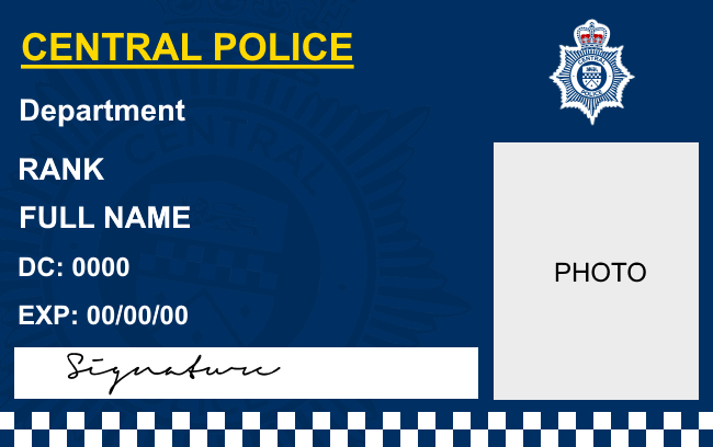 75 unusual fake police id badge templates template ideas
