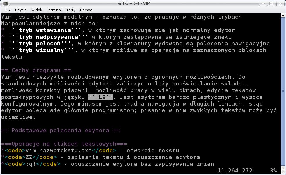 Vim linux как пользоваться