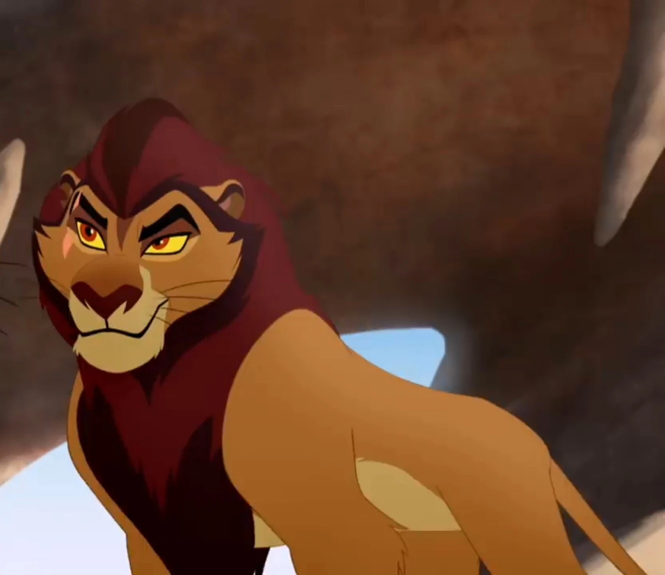 Strange Lion Lion King/Lion Guard Wikia Fandom