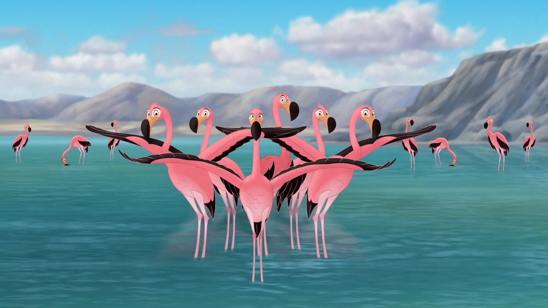 Flamingo Song Wallpaper