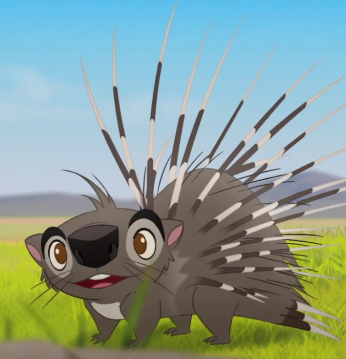 Výsledek obrázku pro lion king porcupine brothers