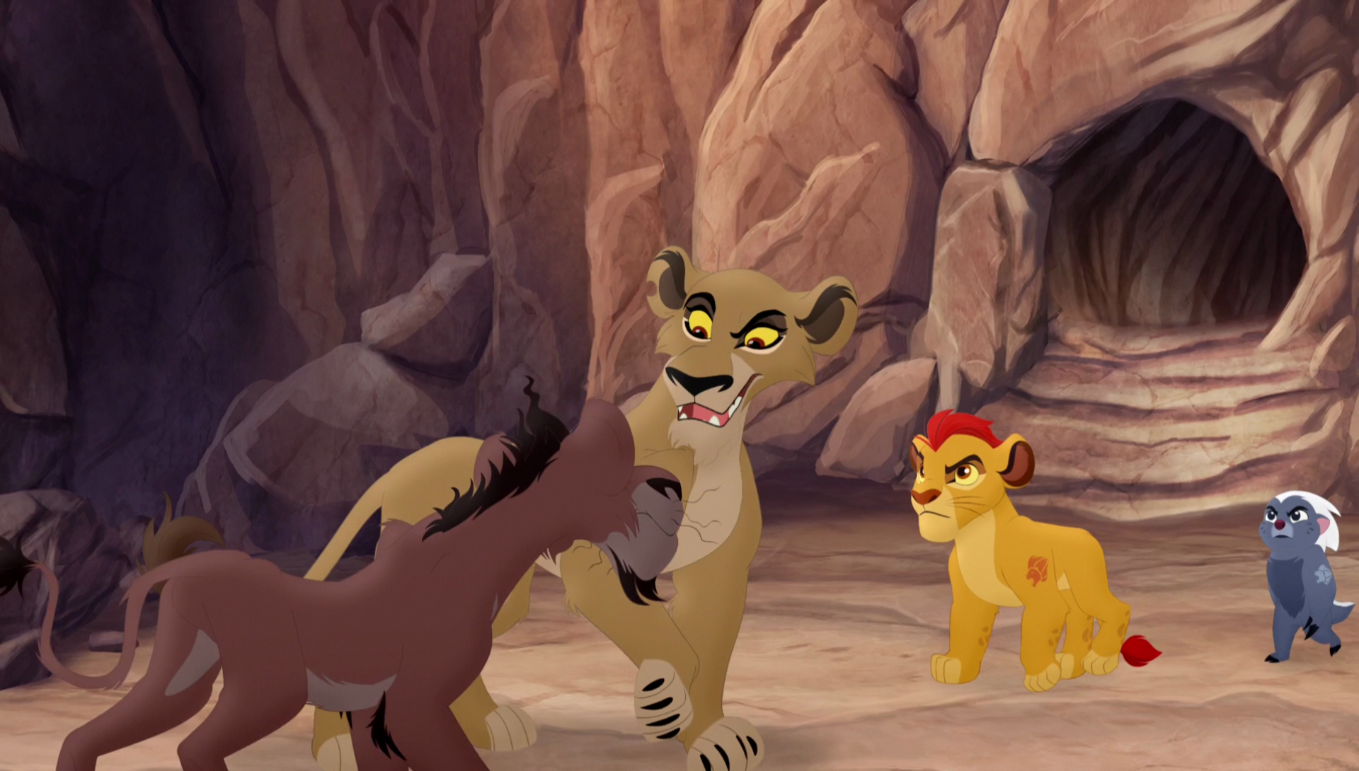 a lion to guard us