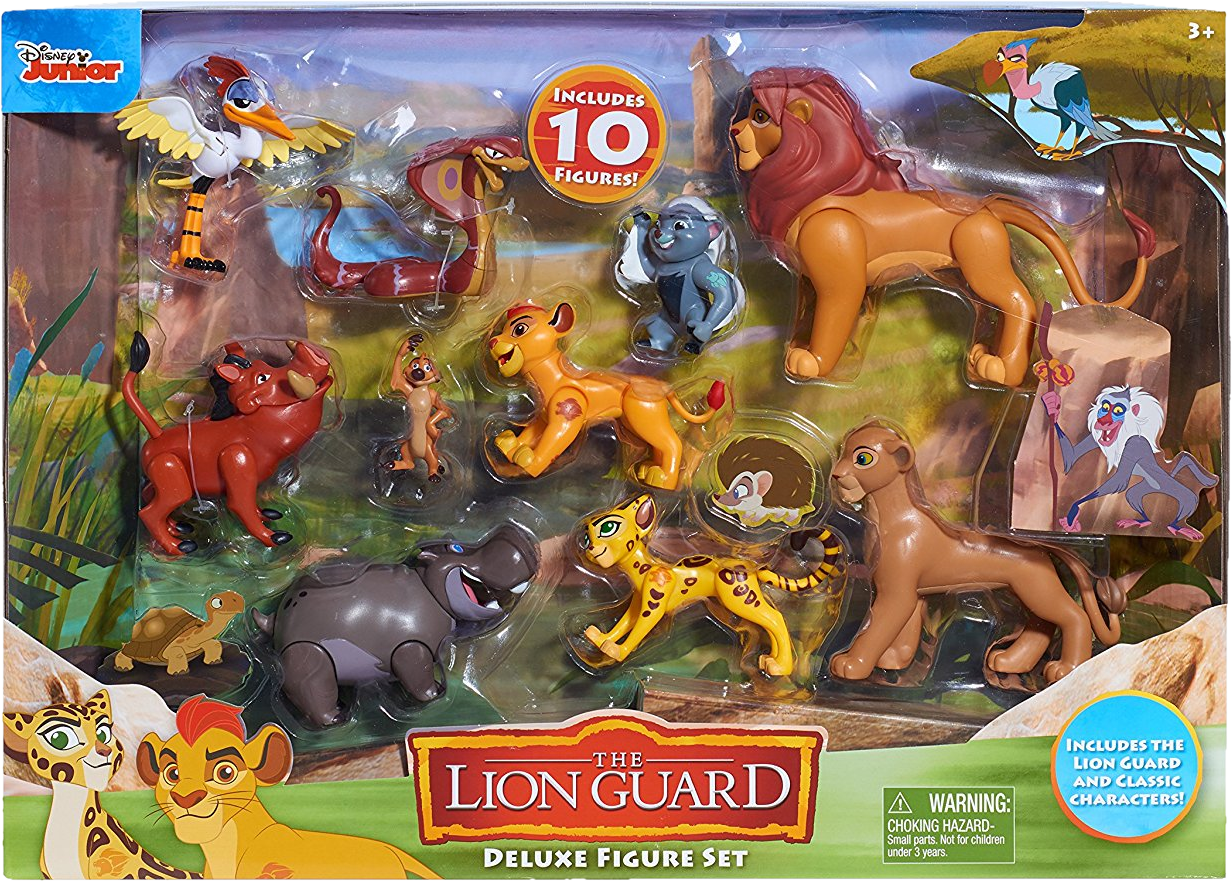lion guard figure set
