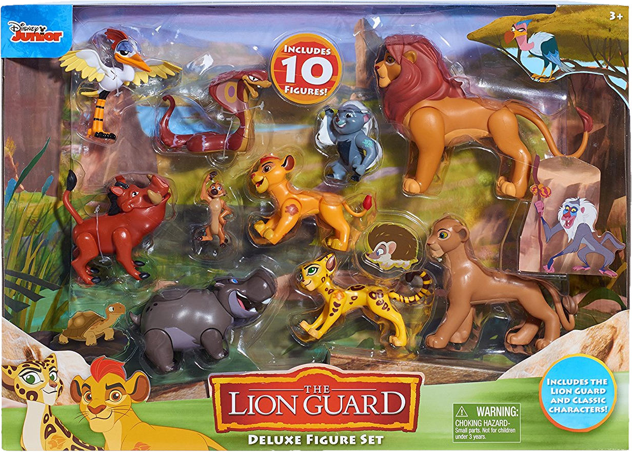 the lion guard figure set