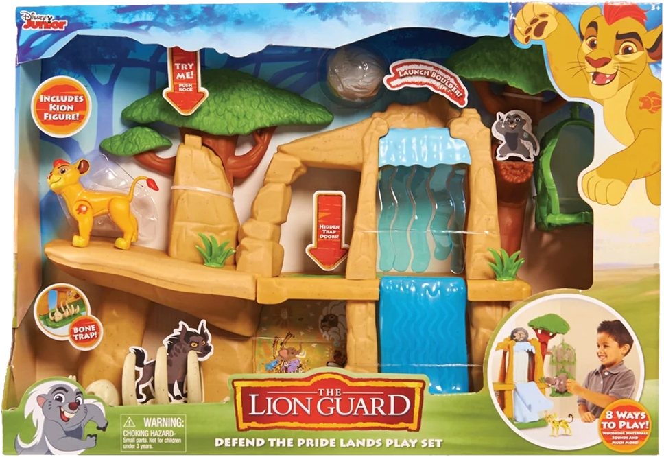 lion guard pride lands playset