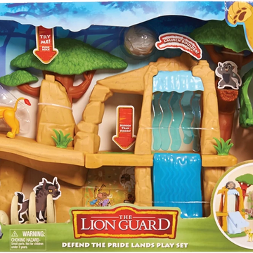lion king pride lands playset