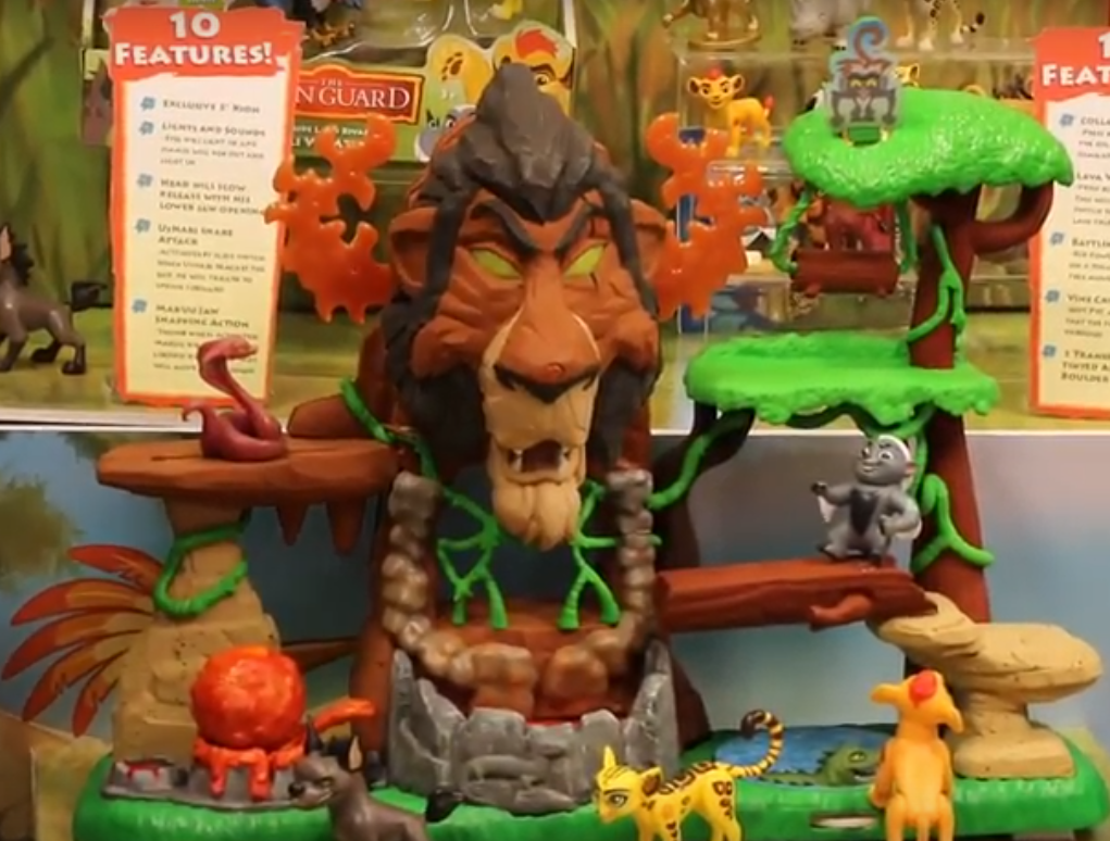 lion guard scar playset