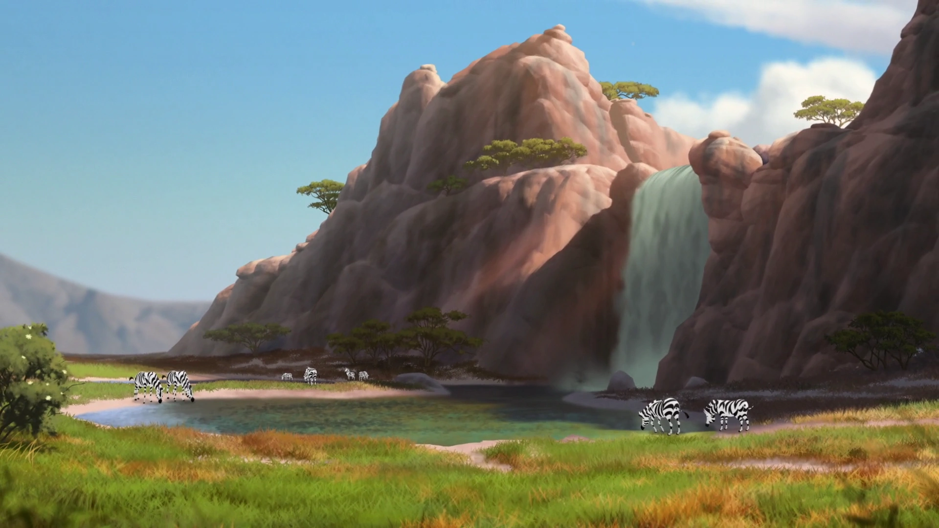 Dhahabu's Watering Hole The Lion Guard Wiki Fandom