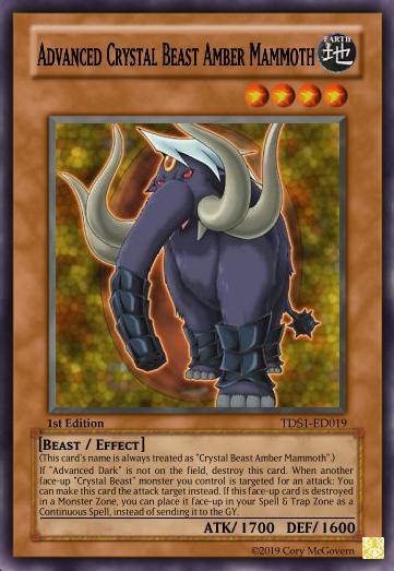 Advanced Crystal Beast Amber Mammoth
