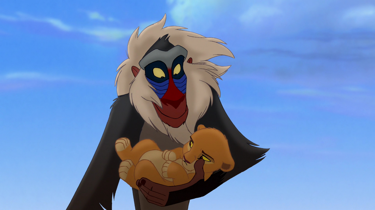 Uncategorized Baboon From Lion King image rafikifirstappearspride3 png the lion king wiki fandom png