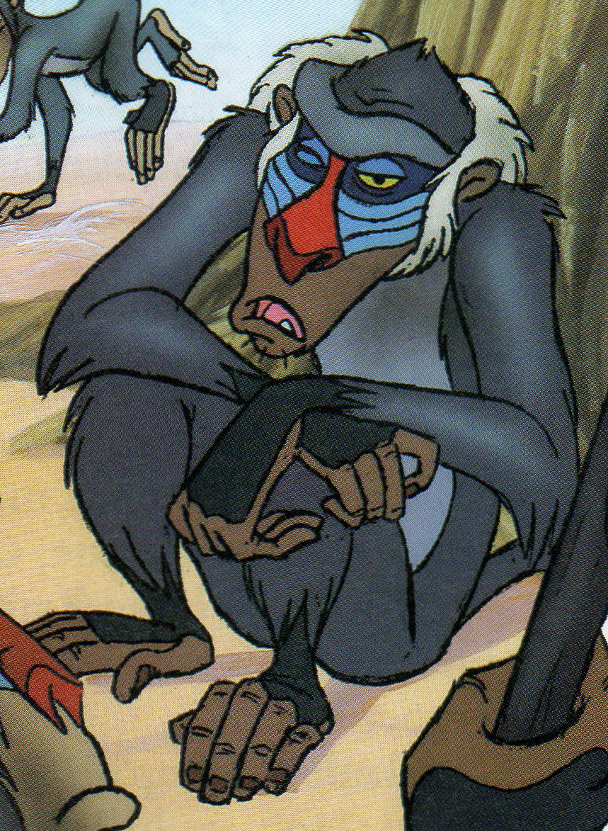 Jelani Baboon The Lion King Wiki Fandom Powered By Wikia 