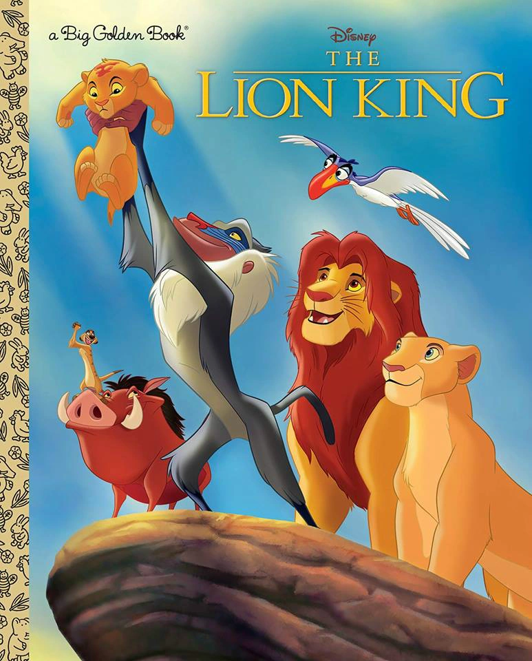 Lion king read along book picture