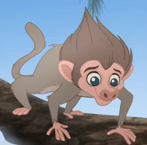 Výsledek obrázku pro lion king baby baboon