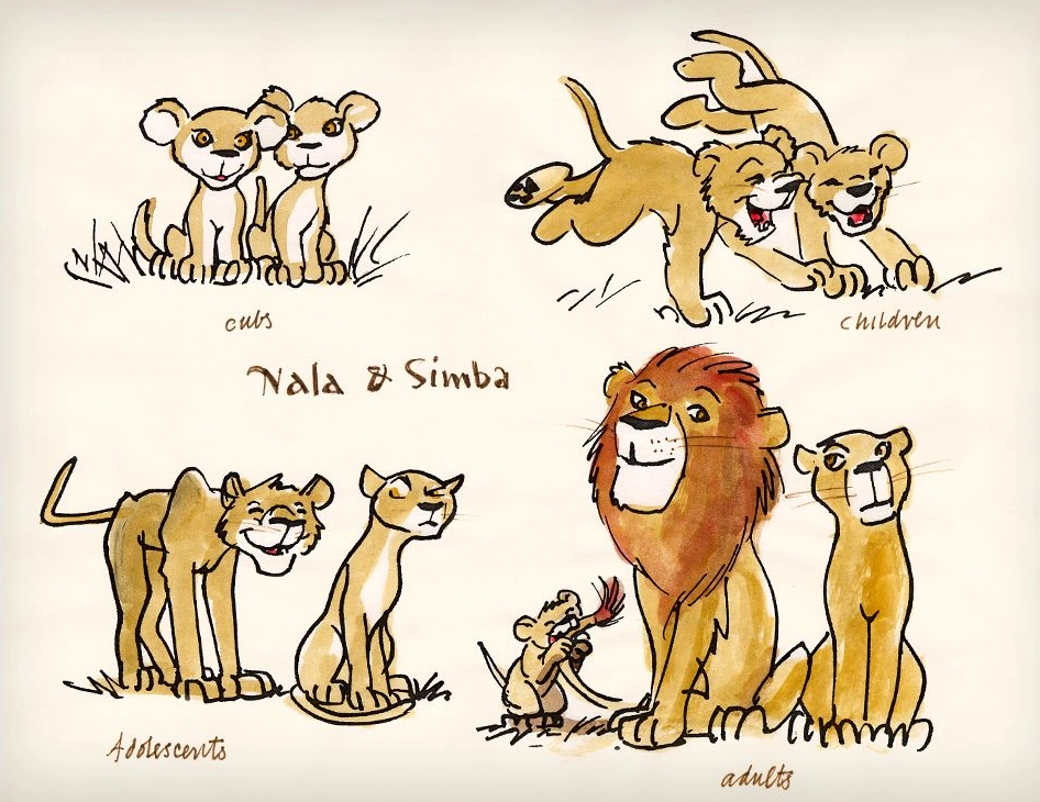 Image GrowingUpSimba&Nala.png The Lion King Wiki FANDOM powered