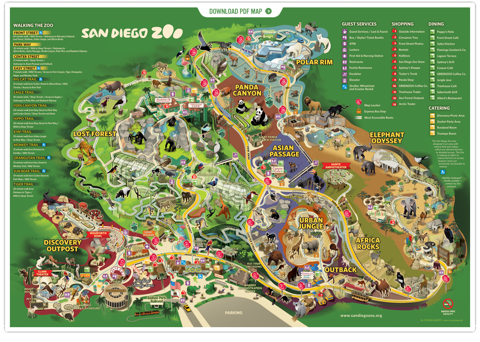 San Diego Zoo List of Major Zoos in the U S Wiki FANDOM powered by