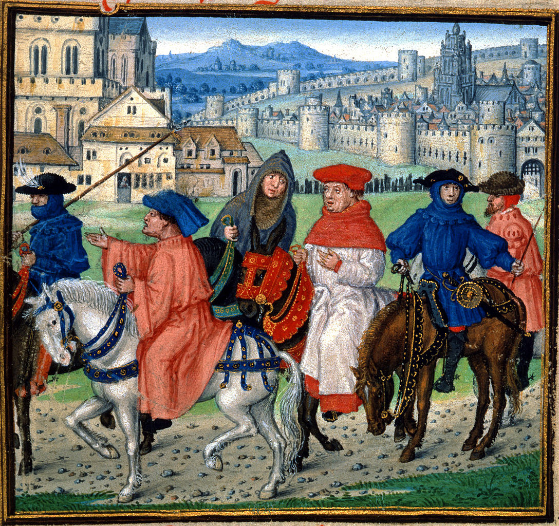 15th Century Pilgrims From Canterbury