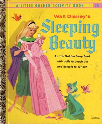 sleeping beauty paper dolls