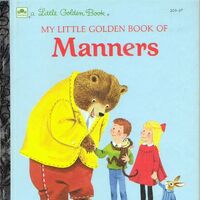 My Little Golden Book Of Manners Little Golden Books Wiki Fandom