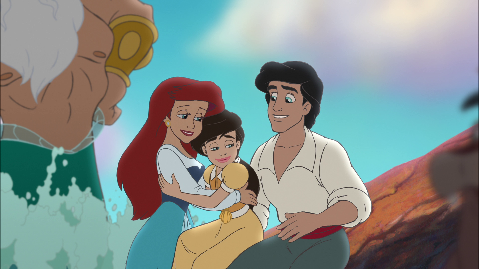 Image - Ariel, Eric and Melody.png | The Little Mermaid | FANDOM ...