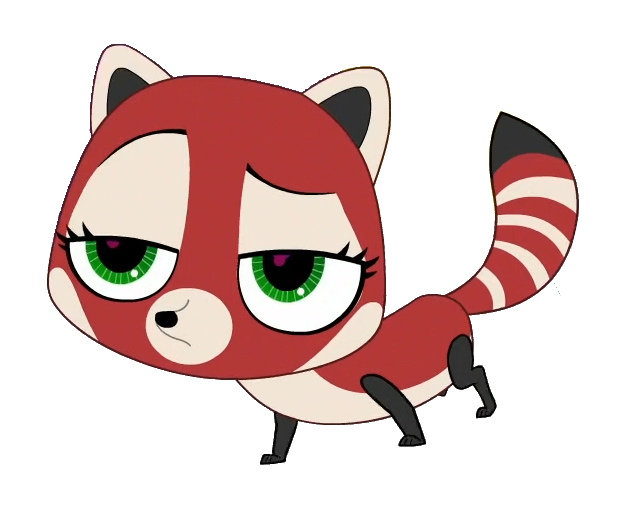 littlest pet shop red panda