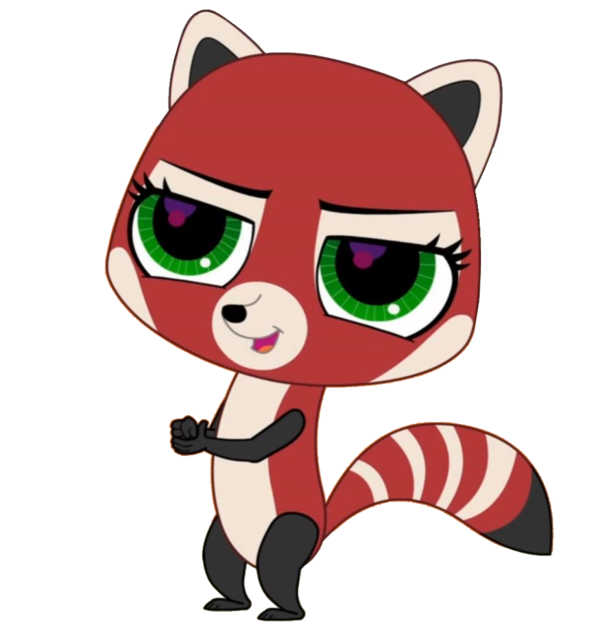 littlest pet shop red panda