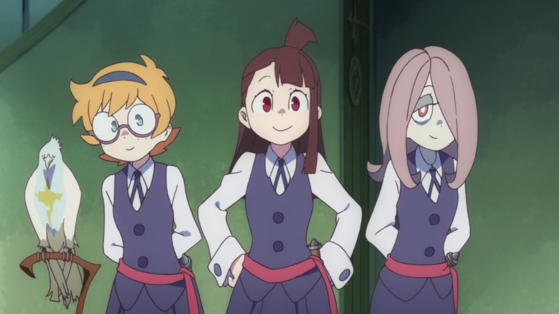 Image - Akkoandfriendsatursulas.png | Little Witch Academia Wiki ...