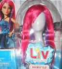 Pink & lavender wig