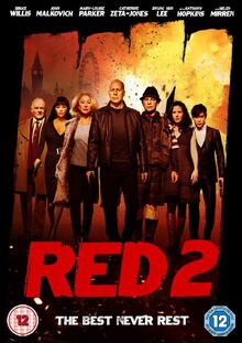 Red 2 2013 DVD Cover