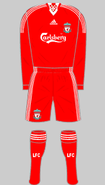 liverpool kit 2009