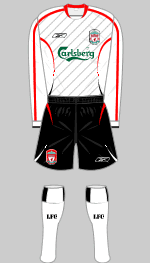 liverpool away kit 2005