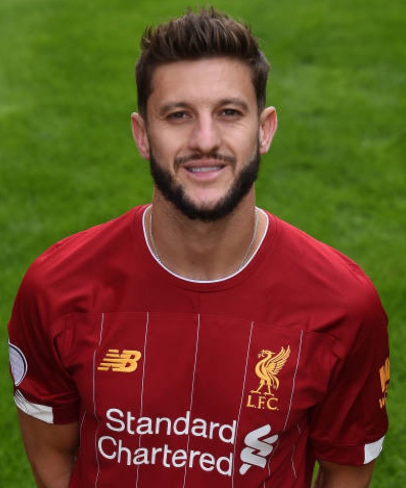 adam lallana jersey number