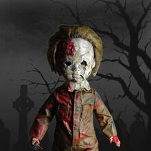 living dead michael myers doll