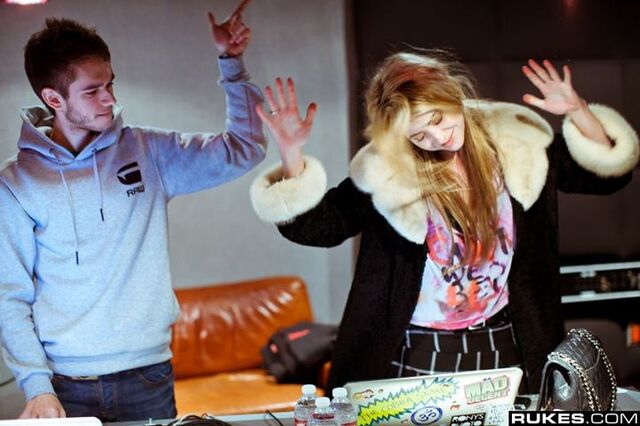File:Zedd and LIZ.jpg