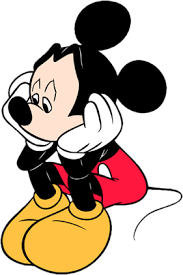 Mickey Mouse trist