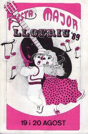 Festa Major de Llofriu 1989