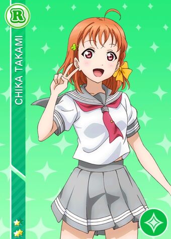 chika takami love live school idol festival wiki fandom chika takami love live school idol