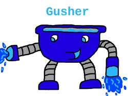 Gusher Drawing