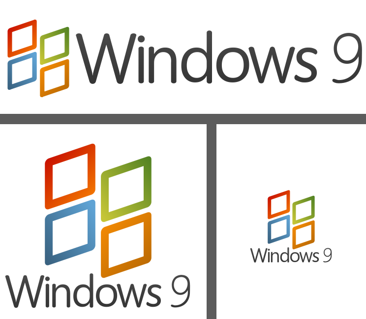 image windows 9 logo idea fanart by kevboard d4hp2m5 png logo windows history timeline