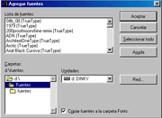Agregar fonts 2