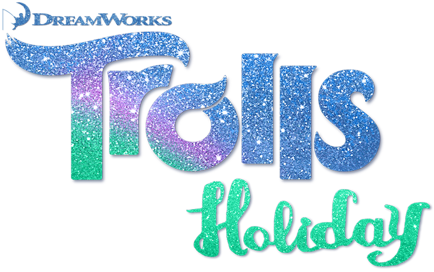 Trolls Holiday Logo