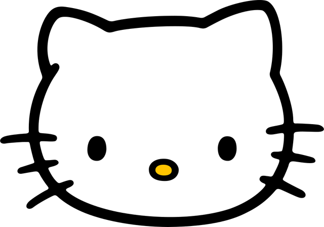 File:Hello Kitty (No Bow).svg | Logopedia | FANDOM powered by Wikia