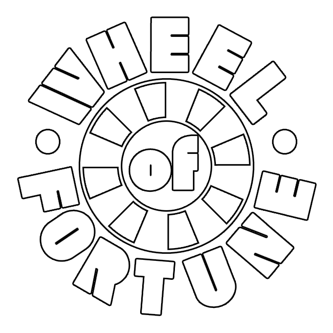wheel of fortune transparent logo