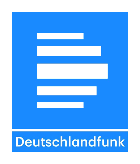 Deutschlandfunk | Logo Blau/Weiss
