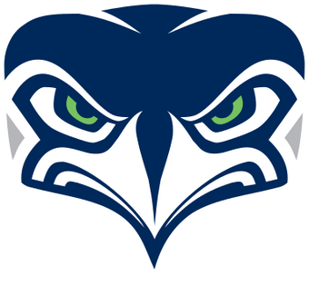 Seahawks Logo Black And White FileSeattle Seahawks Alternate Logo 2017svg Logopedia