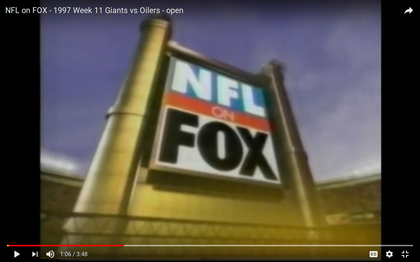 NFL on Fox, Logopedia