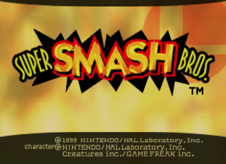 Super Smash Bros Video Game Logopedia Fandom Powered By Wikia 7232