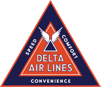 Delta 1935 - vintage airline logos